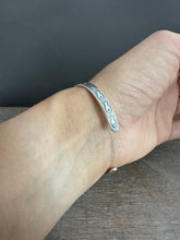 Load image into Gallery viewer, Sterling silver fish cuff bracelet