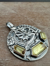 Load image into Gallery viewer, Dragon and crystal Medallion