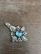 Load image into Gallery viewer, Aquamarine Angel Pendant