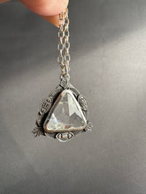 Load image into Gallery viewer, Vintage Swarovski moon prism medallion #2
