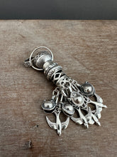 Load image into Gallery viewer, Handmade Bell and Birds Tassel with Vintage Swarovski Crystal