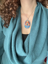 Load image into Gallery viewer, The Hand of the Maker 2, Coisonne Enamel Medallion