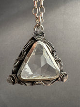 Load image into Gallery viewer, Vintage Swarovski moon prism medallion #1