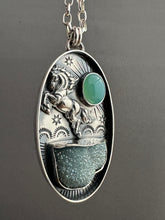 Load image into Gallery viewer, Wild horse on a crystal mountain