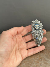 Load image into Gallery viewer, Sleepy Blue Moon Owl
