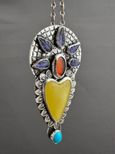 Load image into Gallery viewer, Yellow Serpentine Sacred Heart