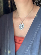 Load image into Gallery viewer, Jewel Cat with Amazonite and Carnelian