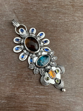 Load image into Gallery viewer, Elaborate kyanite pendant