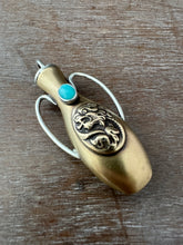 Load image into Gallery viewer, Vessel with Dragon and Amazonite