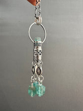 Load image into Gallery viewer, Handmade Apatite crystal Tassel