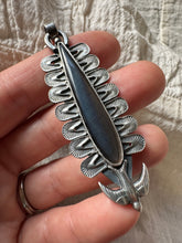 Load image into Gallery viewer, Obsidian and Dove pendant