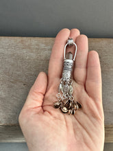 Load image into Gallery viewer, Handmade Bell Tassel with Quartz Crystal