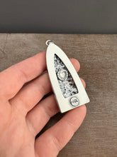 Load image into Gallery viewer, Our Lady of Fatima Sacred Heart shrine pendant