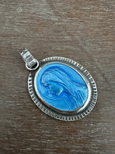 Load image into Gallery viewer, Our Lady of Lourdes Enameled pendant