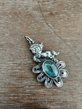 Load image into Gallery viewer, Wild horse with Aquamarine