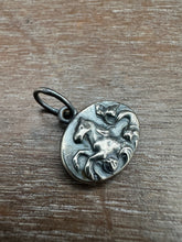 Load image into Gallery viewer, Solid Silver Hippocampus pendant