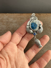 Load image into Gallery viewer, K2 and Kyanite Fish Pendant