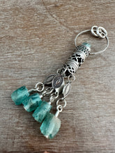 Load image into Gallery viewer, Handmade Apatite crystal Tassel