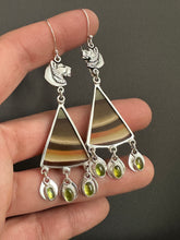 Load image into Gallery viewer, Lioness Brazilian Polychrome Jasper Earrings