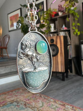 Load image into Gallery viewer, Wild horse on a crystal mountain