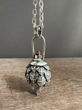 Load image into Gallery viewer, Vintage crystal and citrine dragon egg medallion