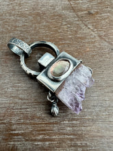 Load image into Gallery viewer, Amethyst crystal necklace
