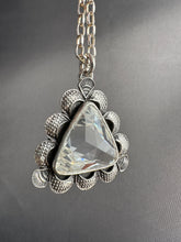 Load image into Gallery viewer, Vintage Swarovski moon prism medallion #3