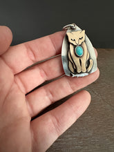Load image into Gallery viewer, Kitty Pet with Amazonite