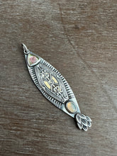 Load image into Gallery viewer, Opal and tourmaline pendant