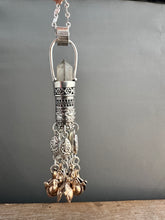Load image into Gallery viewer, Handmade Bell Tassel with Quartz Crystal