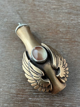 Load image into Gallery viewer, Winged Vessel with Andesine