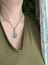 Load image into Gallery viewer, Wild horse with Aquamarine