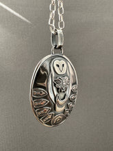 Load image into Gallery viewer, Smokey Quartz Owl Medallion