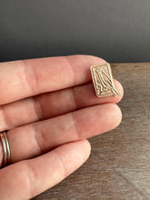 Load image into Gallery viewer, 14k Gold fill bird pin, lapel pin, scatter pin