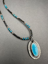 Load image into Gallery viewer, Enameled Oval Pendant