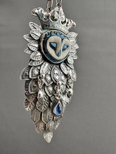Load image into Gallery viewer, Sleepy Blue Moon Owl