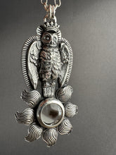 Load image into Gallery viewer, Helen the owl on the sun