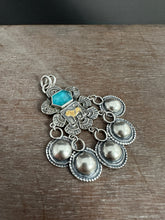 Load image into Gallery viewer, Golden Lion with Apatite and handmade jingles