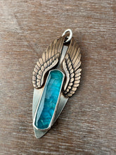 Load image into Gallery viewer, Apatite Wing Necklace