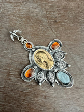 Load image into Gallery viewer, Our Lady of Lourdes with Gems