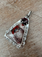 Load image into Gallery viewer, Rare Window Stone and Red Spinel crystal