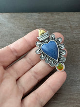 Load image into Gallery viewer, Leland Blue and Opal Sacred Heart