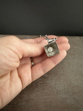 Load image into Gallery viewer, Candy Cane With handmade bell Pendant