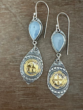 Load image into Gallery viewer, Leland blue keum boo earrings