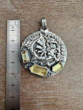 Load image into Gallery viewer, Dragon and crystal Medallion