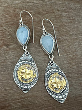 Load image into Gallery viewer, Leland blue keum boo earrings