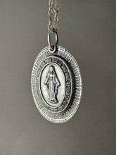 Load image into Gallery viewer, Solid Silver Miraculous Medal (Ready to ship) - limited quantity