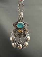 Load image into Gallery viewer, Golden Lion with Apatite and handmade jingles
