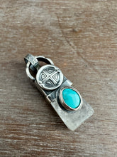 Load image into Gallery viewer, Quartz and turquoise necklace
