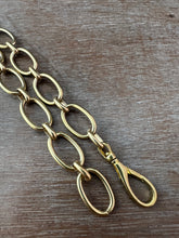 Load image into Gallery viewer, Large Oval link Brass chain